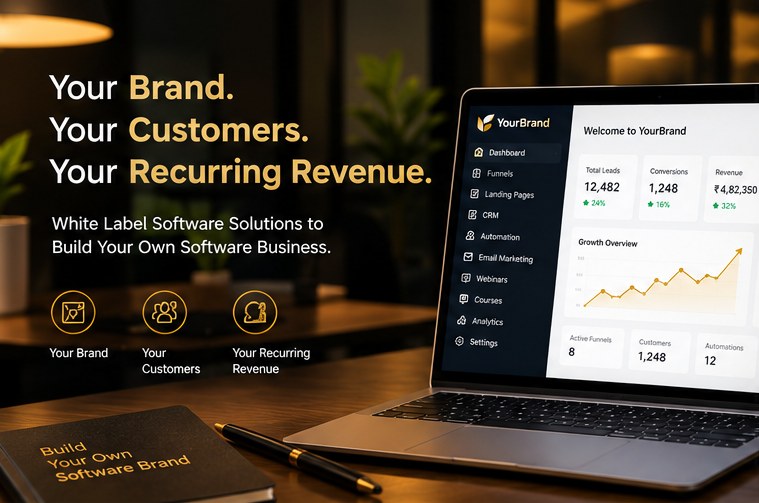 Your brand, your customers, your recurring revenue - white label software dashboard